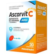 Ascorvit C + Arginina 30 comprimidos - Maxinutri