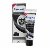 Asepxia Carvão detox Máscara purificante - 30g