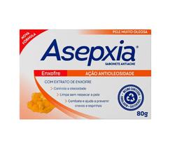 Asepxia Enxofre Sabonete Antiacne 80g