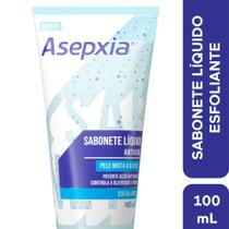 Asepxia Esfoliante Sabonete Antiacne Pele Mista Oleosa 100mL