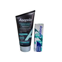 Asepxia Kit Sabonete Carvão Detox 150ml + Gel Secativo 15g
