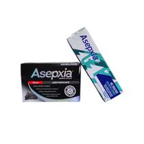 Asepxia Kit Sabonete Detox Carvão 80g + Gel Secativo 15g