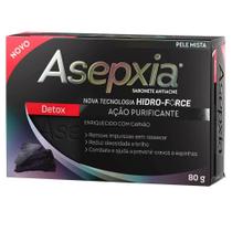 Asepxia sabonete detox pele mista com 80g