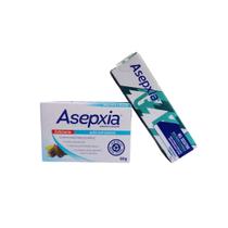 Asepxia Sabonete Esfoliante 80g + Gel Secativo 15g
