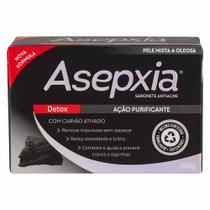 Asepxia Sabonete Facial em Barra Detox Ação Purificante