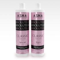Asha kit escova inteligente absolut liss 500ml