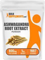 Ashwagandha em Pó - 1kg - BulkSupplements.com