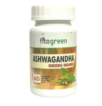 Ashwagandha Fitogreen Suplemento Alimentar 60 Cápsulas 500 mg