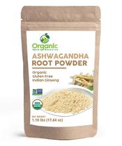 Ashwagandha Orgânica em Pó 500g - Saco Recarregável Ashwagandha Orgânica em Pó 500g - Saco Recarregável