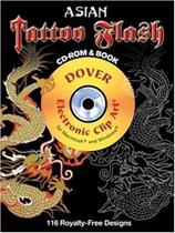 Asian Tattoo Flash (acompanha Cd) (lacrado) - Dover Publications