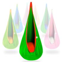 Asiento Columpio Tipo Capullo para Niños OUTREE de Algodón Verde Asiento Columpio Tipo Capullo para Niños OUTREE de Algodón Verde