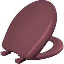 Asiento de Inodoro Bemis Clásico de Colores de Cierre Lento Redondo Frambuesa Asiento de Inodoro Bemis Clásico de Colores de Cierre Lento Redondo Frambuesa