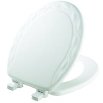 Asiento de Inodoro Mayfair 34EC 000 Redondo de Madera Moldeada Blanco Asiento de Inodoro Mayfair 34EC 000 Redondo de Madera Moldeada Blanco