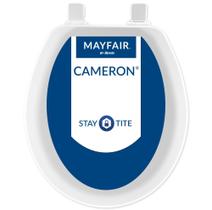 Asiento de Inodoro Mayfair Cameron Antideslizante Resistente de Madera Redondo Asiento de Inodoro Mayfair Cameron Antideslizante Resistente de Madera Redondo