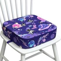 Asiento Elevador para Niños con Espuma Antideslizante de 9 cm Acxseo - Morado