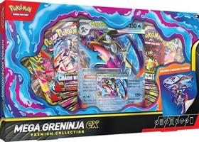 asmodee, Pokémon TCG: Mega Greninja ex Premium Collection - Inglês, Jogo de Cartas asmodee, Pokémon TCG: Mega Greninja ex Premium Collection - Inglês, Jogo de Cartas