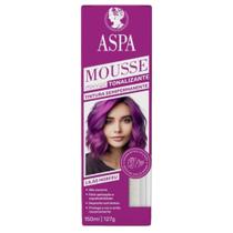 Aspa mousse tonalizante tintura semipermanente lilás morfeu 150ml