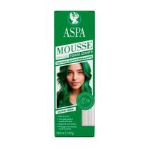 Aspa mousse tonalizante tintura semipermanente verde hera 150ml