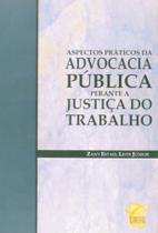 Aspectos Praticos da Advocacia Publica Perante a Justiça do Trabalho Aspectos Praticos da Advocacia Publica Perante a Justiça do Trabalho