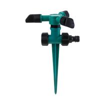 Aspersor De Gramado Rotativo 360 Graus Com 4 Cabeçotes Automáticos De Três Braços Para Jardim E Aspersor De Gramado Rotativo 360 Graus Com 4 Cabeçotes Automáticos De Três Braços Para Jardim E