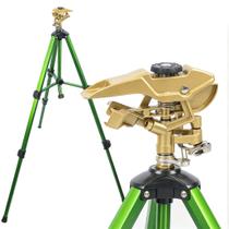 Aspersor de impacto grande LIULO TOOL com tripé de liga de zinco Aspersor de impacto grande LIULO TOOL com tripé de liga de zinco