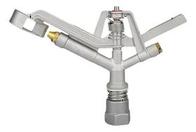 Aspersor De Irrigação Canhão Metálico Automático Horta Grama Aspersor De Irrigação Canhão Metálico Automático Horta Grama