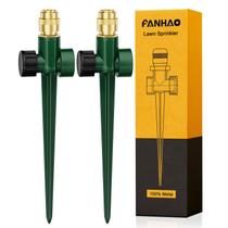 Aspersor de Irrigação FANHAO 2 Unidades Metal Ajustável 360 Aspersor de Irrigação FANHAO 2 Unidades Metal Ajustável 360