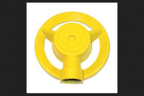 Aspersor de irrigação QVS 004113 9 m² Cobertura Amarelo