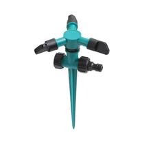 Aspersor De Jardim Rotativo Automático 360 Graus Com Cabeça De Três Pontas Para Irrigação De Quintal Aspersor De Jardim Rotativo Automático 360 Graus Com Cabeça De Três Pontas Para Irrigação De Quintal