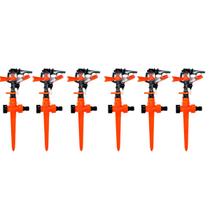 Aspersor Esguicho para Irrigação Regulador Pressão Kit 6