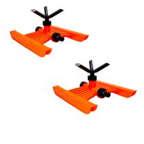 Aspersor Giratório Com Base Esqui Ajax Irrigação Com 3 Jatos 2 Unidades