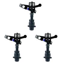 Aspersor Impacto Irrigação Implebras IM22 Rosca 1/2 Kit 3 Un Aspersor Impacto Irrigação Implebras IM22 Rosca 1/2 Kit 3 Un