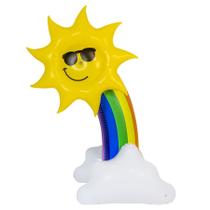 Aspersor inflável de chuveiro Rainbow Sun de 1,5 m PoolCandy