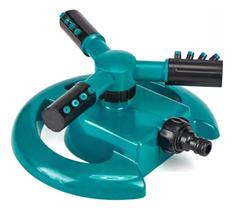 Aspersor Irrigador 360 Automático Giratório 12 Jatos Base