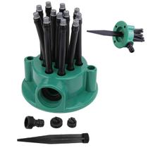 Aspersor Pulverizador 360 Graus Irrigaçao Jardim Mangueira Quintal Plantaçao Rega Canteiro Horta Gramado Sprinkler