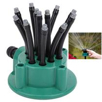 Aspersor Pulverizador 360 Graus Irrigaçao Jardim Quintal Mangueira Rega Horta Canteiro Plantaçao Gramado Ar Livre Sprinkler