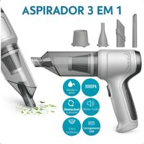 Aspirador 3 em 1 Para Sofá Carro USB Aspirador 3 em 1 Para Sofá Carro USB