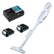 Aspirador cl106fdzw + carregador + 2 baterias makita