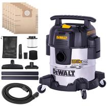 Aspirador de loja DEWALT Stealthsonic 5L Wet/Dry 4HP com acessórios