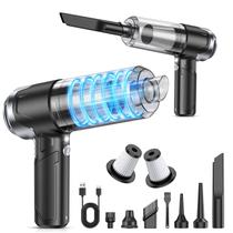 Aspirador de Mão KMM 10000PA Sem Fio 120W com LED