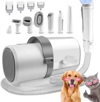 Aspirador de Pelos Pet Kit De Limpeza Para Cães e Gatos 7 em 1 Animais De Estimação 220V