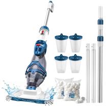 Aspirador de Piscina Sem Fio Enhulk PC20 Pro, Haste de 380 cm, 75 min