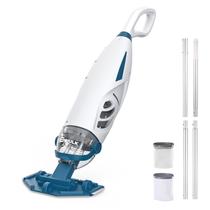 Aspirador de Piscina Sem Fio Enhulk PC68 com Haste de 1,83 m e 26,5 GPM