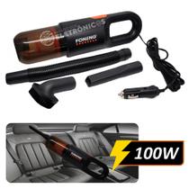 Aspirador de Pó Automotivo Portátil 100w Carro Com Acessórios e Tomada Veicular AS909 - Foneng