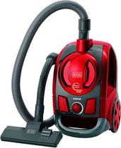 Aspirador de Pó Black Decker com Capacidade de 03 Litros A6-BR - Vermelho e Cinza 110v