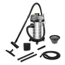 Aspirador De Pó E Água NT 3100 Karcher Profissional 30 Litros 1600W Filtro Lavável Para Sólidos E Líquidos Uso Intenso Industrial Alta Capacidade