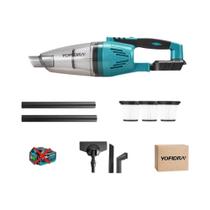 Aspirador De Pó Elétrico Sem Fio 1500W 12KPA 4 Em 1 Para Limpeza De Casa E Carro Com 3 Filtros Para