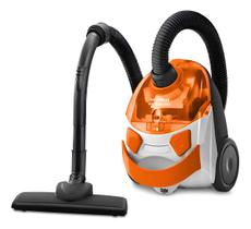 Aspirador De Pó Hepa Turbo 2000 Mondial Branco/laranja Ap-15
