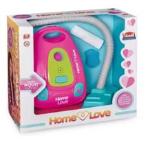 Aspirador De Pó Home Love Som E Luz 459 - Usual Brinquedos