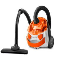 Aspirador de Pó Mondial Hepa Turbo AP-15 1500W Branco/Laranja 127V